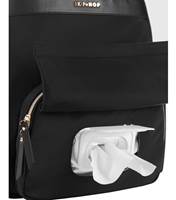 Easy-access wipes pocket, fits most soft wipes cases (wipes not included)