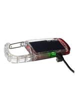 Re-charge via USB : Solio Clip-Mini : USB/Solar Rechargeable LED Light