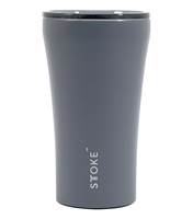 Sttoke Ceramic Reusable Coffee Cup 354 ml - Slated Grey
