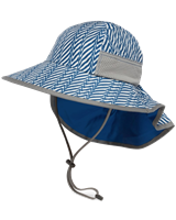 Youth - Kids Play Hat - Blue Electric Stripe