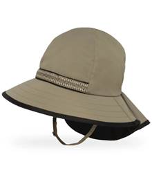 Sunday Afternoons Kids Play Hat - Sand / Charcoal (Baby 6 - 24 Months)