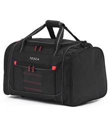 Tosca 48 cm Small Duffle Bag - Black / Red