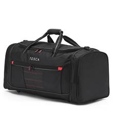 Tosca 70 cm Medium Duffle Bag - Black / Red