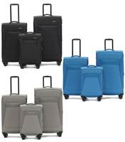 Tosca Aviator 2.0 - 4-Wheel Expandable Luggage Set of 3 - Small, Medium and Large