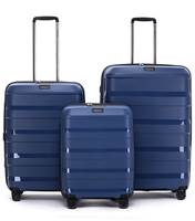Tosca Comet 4-Wheel Expandable Luggage Set of 3 - Storm Blue (Small, Medium and Large)