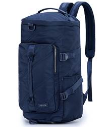 Tosca Harlow Barrel Backpack Tote - Navy Stitch