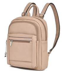 Tosca RFID Backpack with RFID Pocket - Taupe