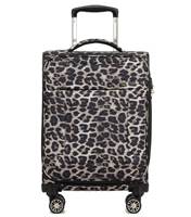Feather light styled soft trolly case
