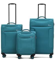 Tosca SO LITE 3.0 - 4-Wheel Spinner Case Set of 3 - Teal (Small, Medium and Large)