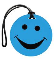  Tosca Smiley Luggage Tag - Blue