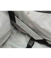 Premium lining with tie down straps and zippered sections