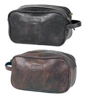 Tosca Vegan Leather Toiletry Wash Bag