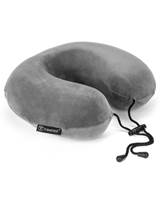 Sleep and travel comfortably with the U shape memory foam travel pillow