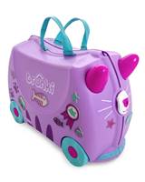 Trunki Cassie Cat - Ride on Suitcase / Carry-on Bag - Purple