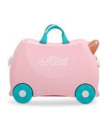 Carry handles and Horn Grips - Easy to grab for a departure gate dash. Take control, grab the horns to steer your Trunki