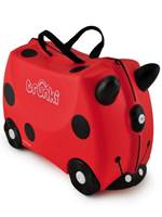 Trunki Harley Ladybird - Ride on Suitcase - Red