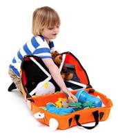 Tipu Tiger - Ride on Suitcase - Orange : Trunki