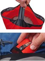 Micro stuff sack for convenient packing