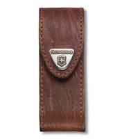Victorinox 10 cm Leather Belt Pouch For 2 - 4 Layer Knives - Brown