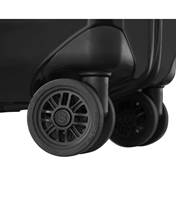 Large 60mm dual-caster Hinomoto wheels with Lisof silent tires for smooth rolling and 360 maneuverability