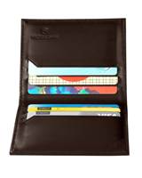 6 card holders plus business card holder on the back