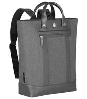 Convertible tote to backpack