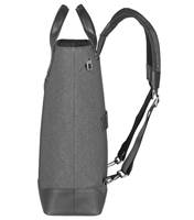Includes coated and water-resistant zipper on the main compartment to keep your belongings dry