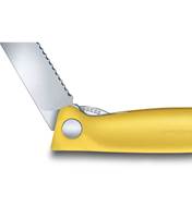 Victorinox Classic Foldable Paring / Steak Knife - Yellow - 6.7836.F8B