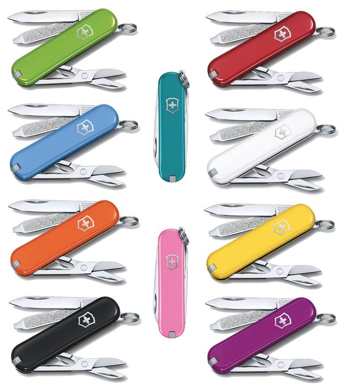 Victorinox Classic SD Swiss Army Knife - Classic Colours