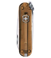 Victorinox Classic SD Translucent Swiss Army Knife - Chocolate Fudge