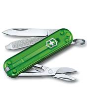 Victorinox Classic SD Translucent Swiss Army Knife - Green Tea - 35958
