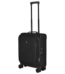 Victorinox Crosslight Global 55 cm Expandable Softside Carry-On Luggage - Black