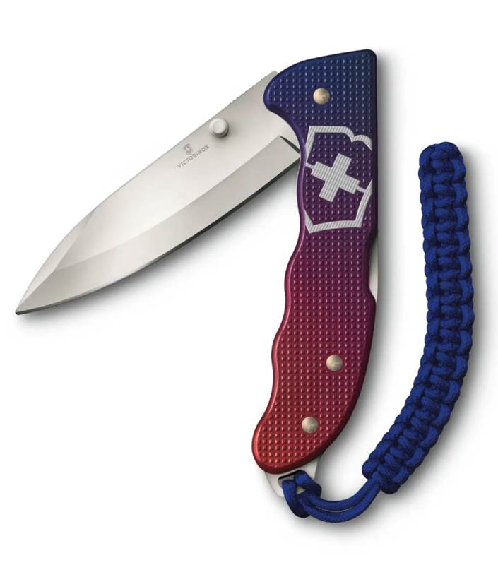 Victorinox Evoke Alox Swiss Army Knife - Blue / Red