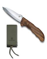 Victorinox Hunter Pro Wood - Swiss Army Knife with Nylon Pouch - Walnut
