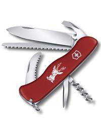 Victorinox Hunter - Swiss Army Knife - Red 