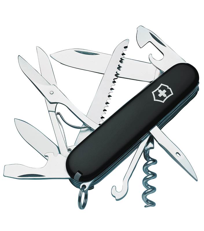 Victorinox Huntsman Swiss Army Knife - Black