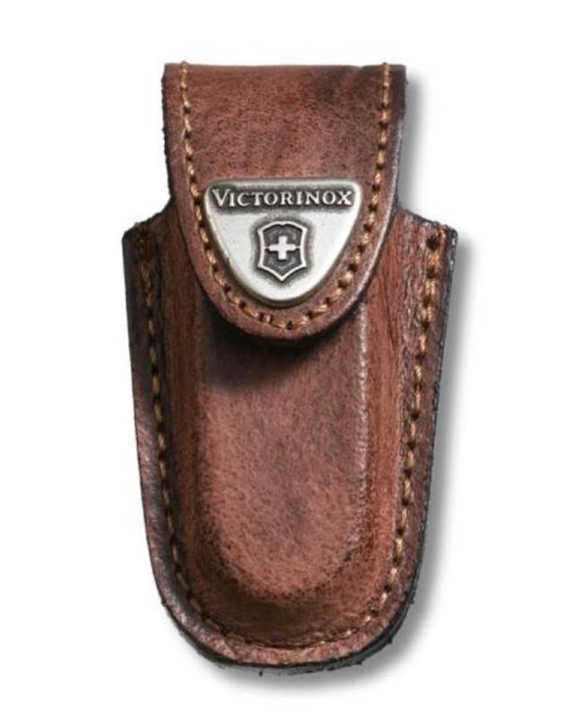 Victorinox Leather Belt Pouch - Brown