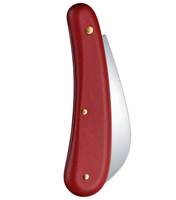 Swiss made pruning knife crafted in high quality stainless steel with one key function