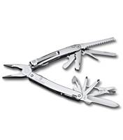 Swiss made multi-tool with 24 lockable functions