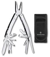 Victorinox Swiss Tool Spirit MX with Nylon Pouch - Silver