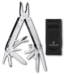 Victorinox SwissTool MX Swiss Army Knife with Nylon Pouch - Silver