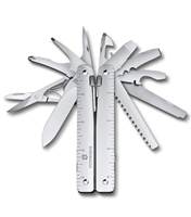 Swiss made multi-tool with 26 lockable functions