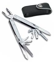 Victorinox SwissTool - Swiss Army Knife with Nylon Pouch - Stainless Steel