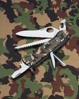 Swiss made pocket knife with 12 functions