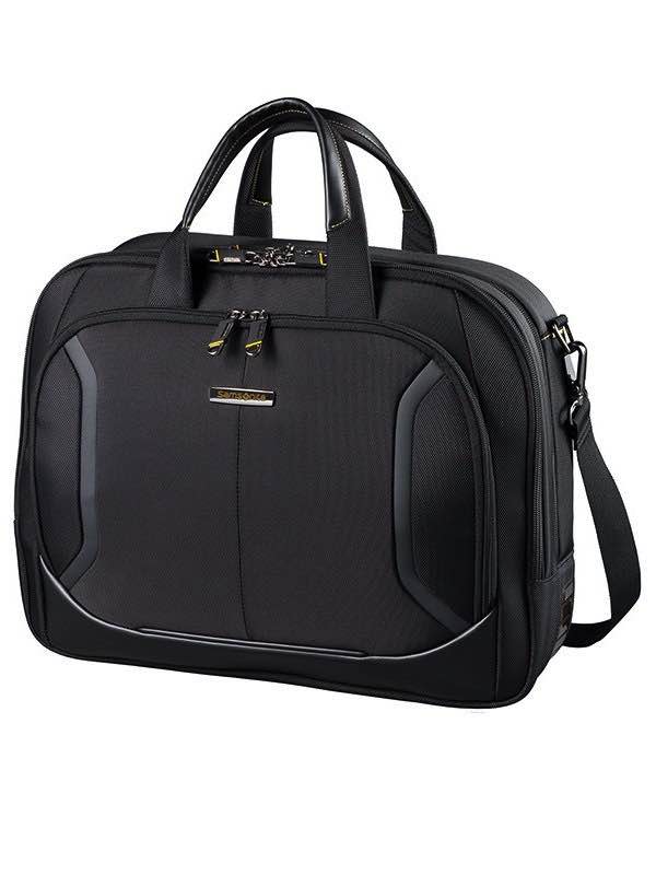 Viz Air Plus : Medium Laptop Briefcase - Black : Samsonite
