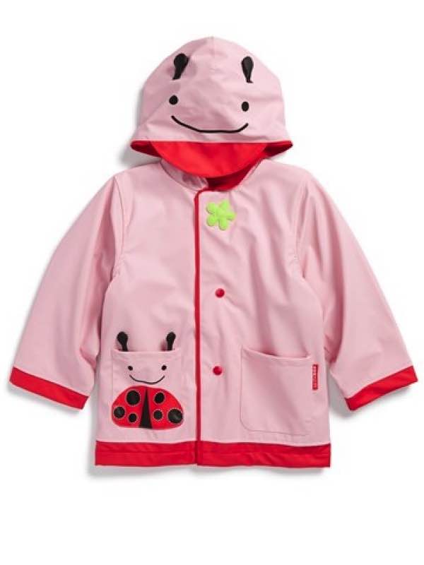 Zoo Little Kid Ladybug Raincoat : Skip Hop
