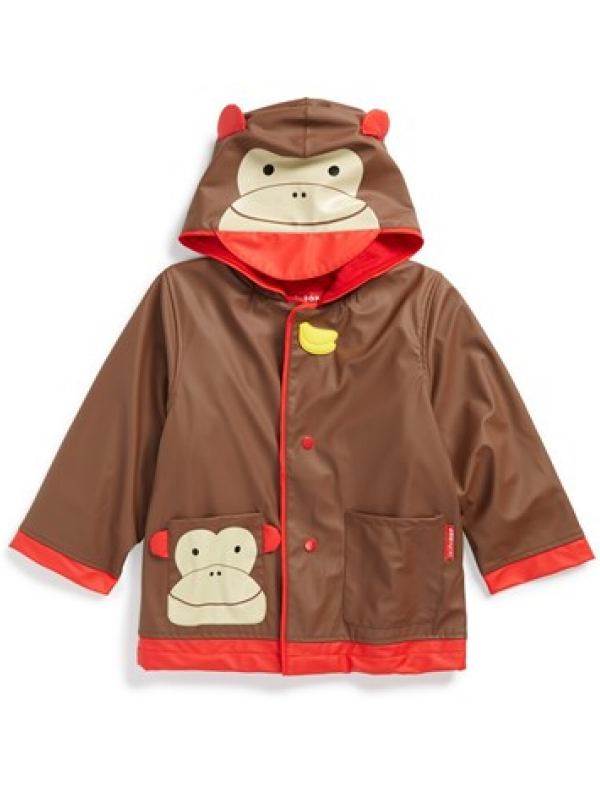 Zoo Little Kid Monkey Raincoat : Skip Hop