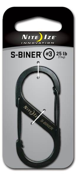 S-Biner Size 3 - Black : Nite Ize