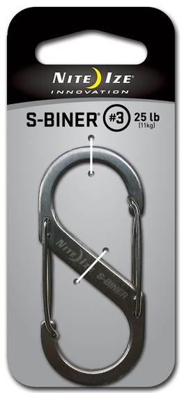 S-Biner Size 3 - Stainless: Nite Ize