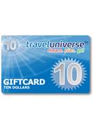 $10 Gift Voucher (Delivered free via Email) : Travel Universe